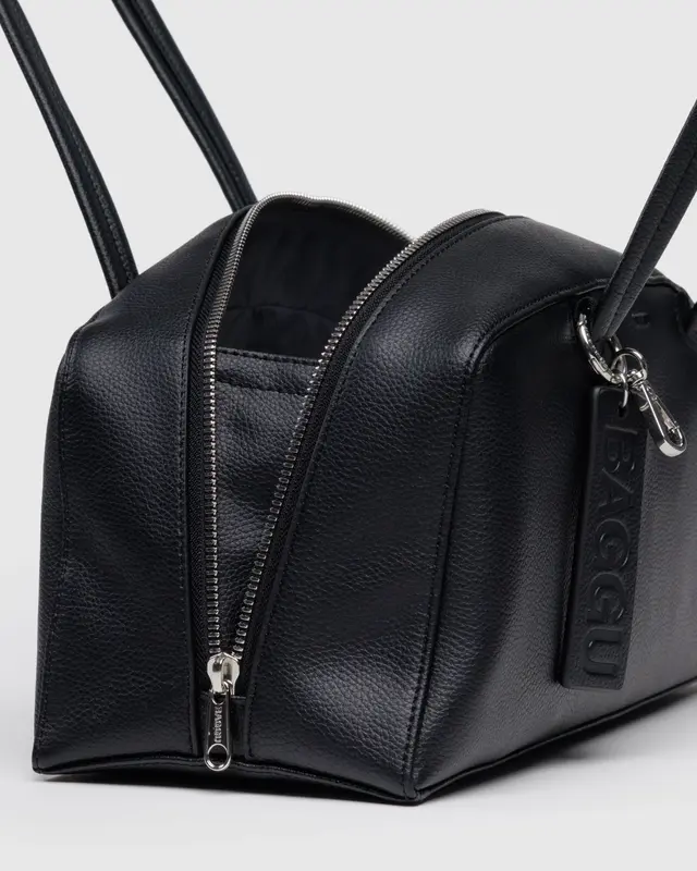 BAGGU Bowler Bag - Recycled Leather - Image 12