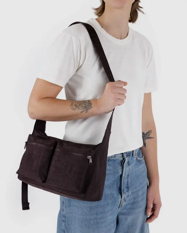 BAGGU Cargo Shoulder Crossbody Bag Medium - Recycled - Image 8
