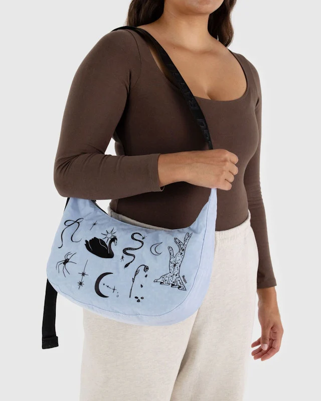 BAGGU Crescent Bag Medium Extended 47" Strap - Recycled - Image 27