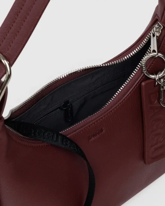 BAGGU Mini Shoulder Bag - Recycled Leather - Image 27