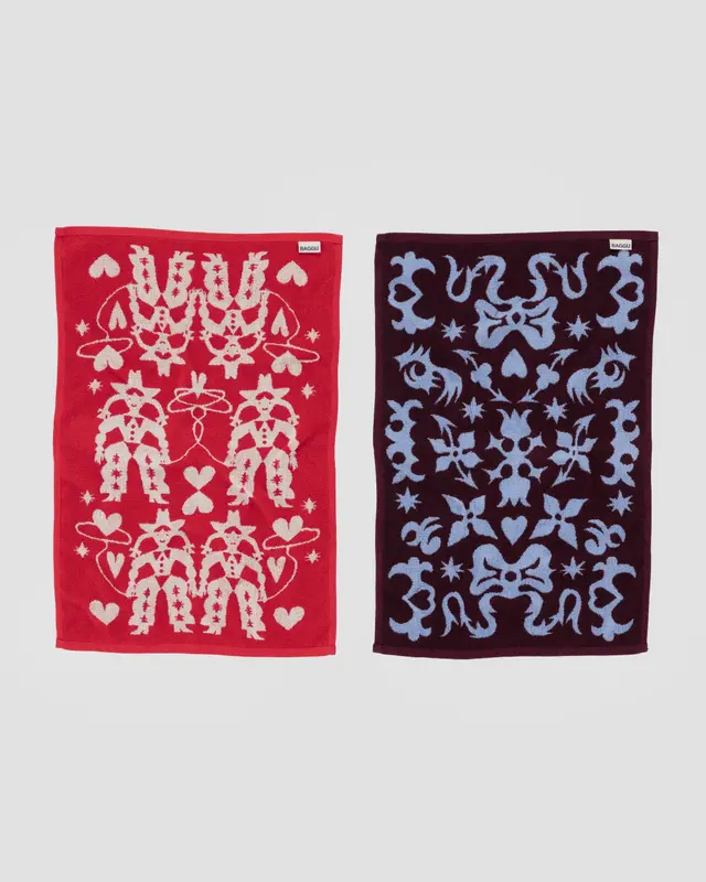 BAGGU Organic Cotton Hand Towel x2 Pack - Image 24