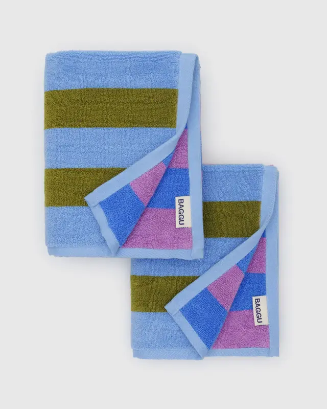 BAGGU Organic Cotton Hand Towel x2 Pack - Image 6