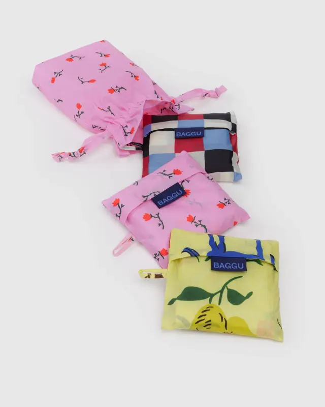 BAGGU Reusable Recycled Bags - x3 Pack - Image 8