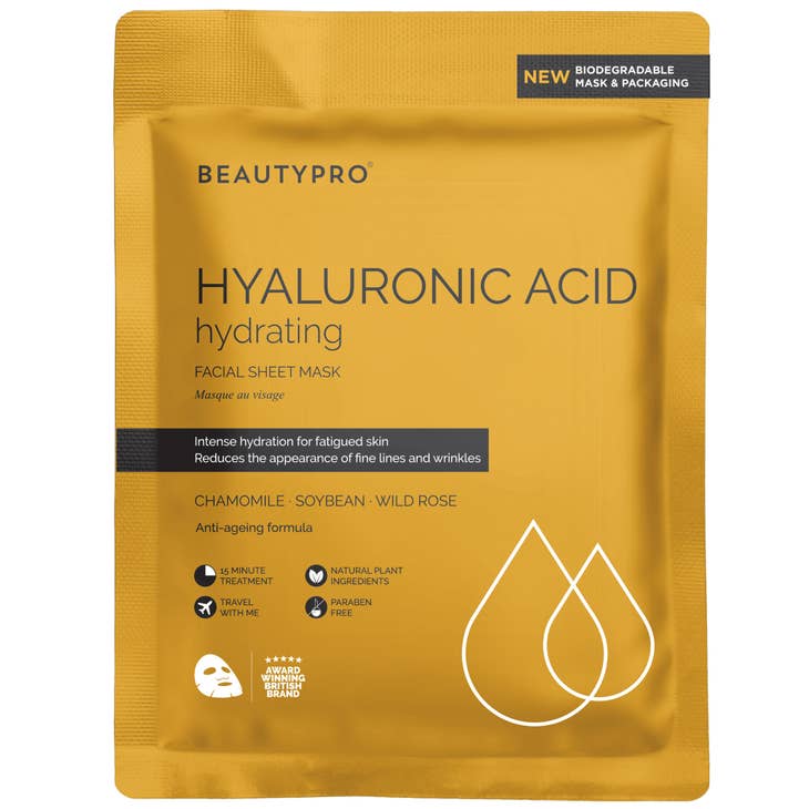 BEAUTYPRO 100% Compostable Sheet Face Mask Bundle - x6 Masks - Image 8
