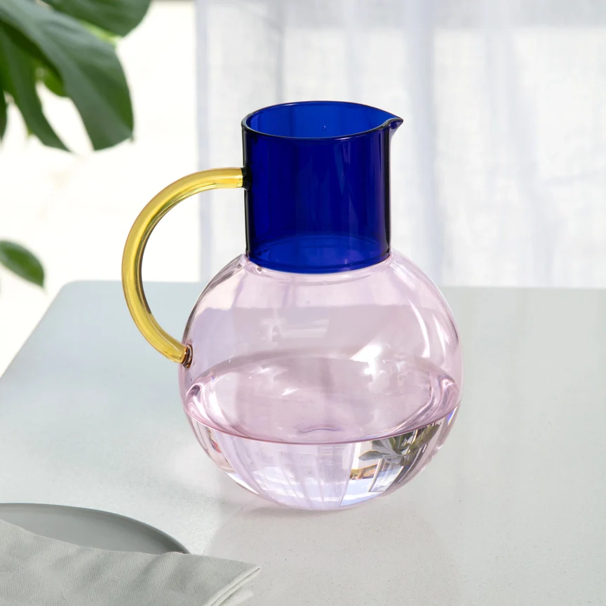 Block Design Pablo Glass Jug - Image 2