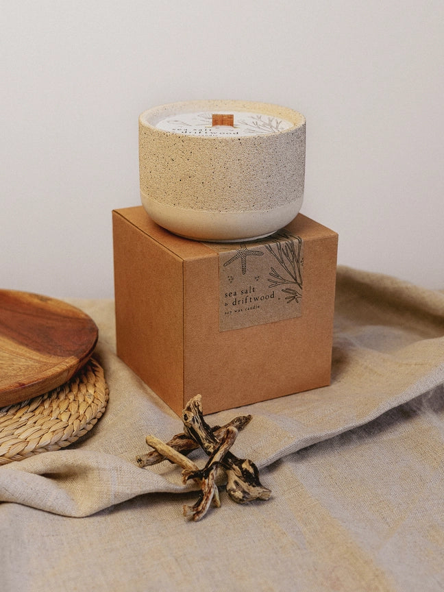 Bobella Co Refillable Vegan Stoneware Candle with Plantable Dust Cover - Image 9