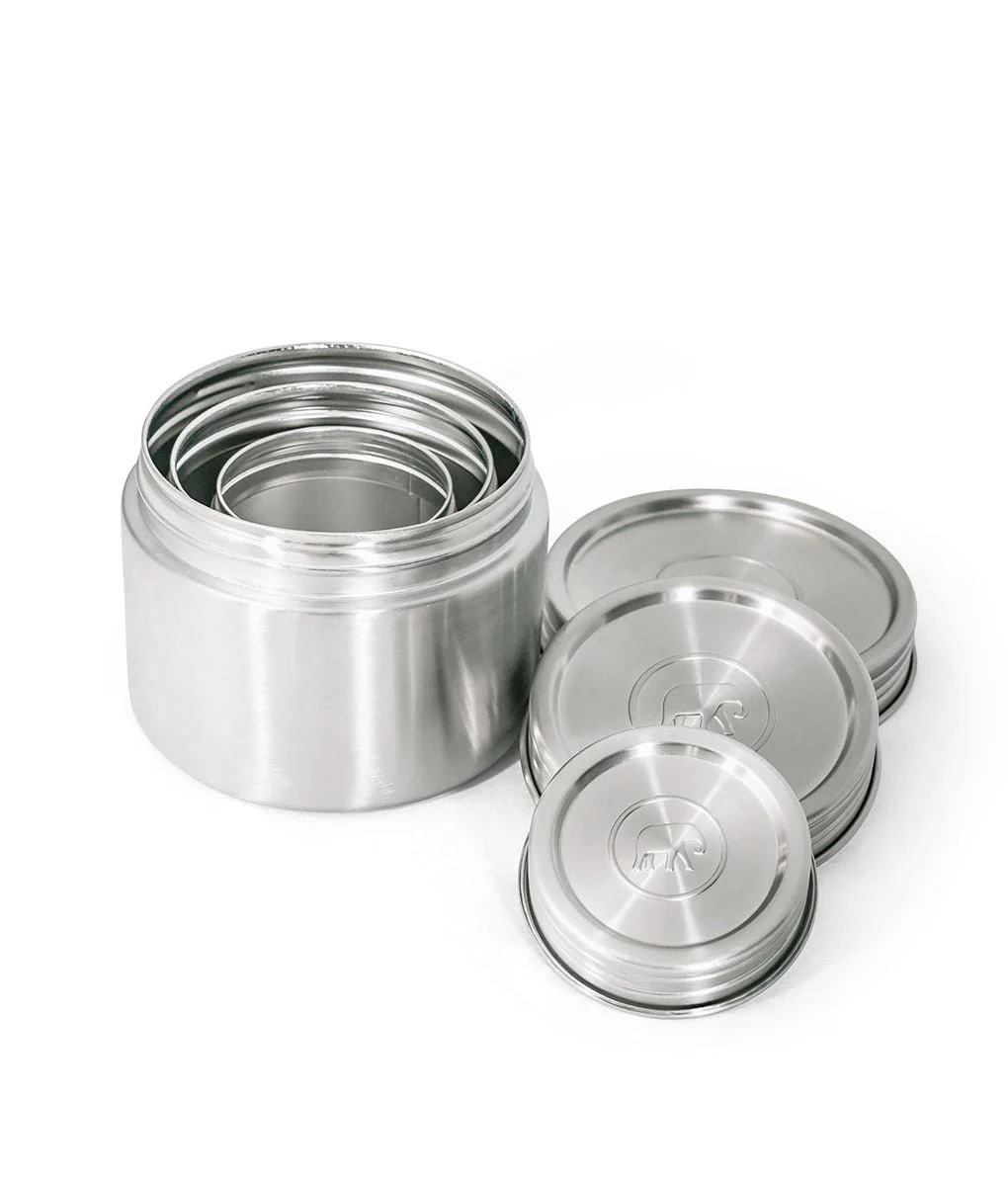 Elephant Box Stainless Steel Leakproof Canister Trio - Image 3