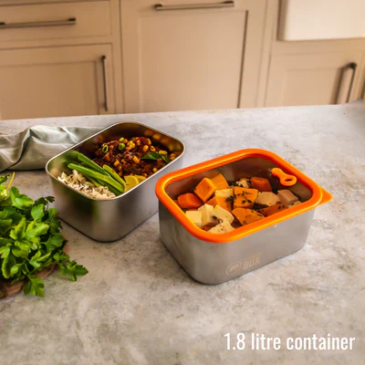 Elephant Box Prepare & Store Containers Orange - Image 3