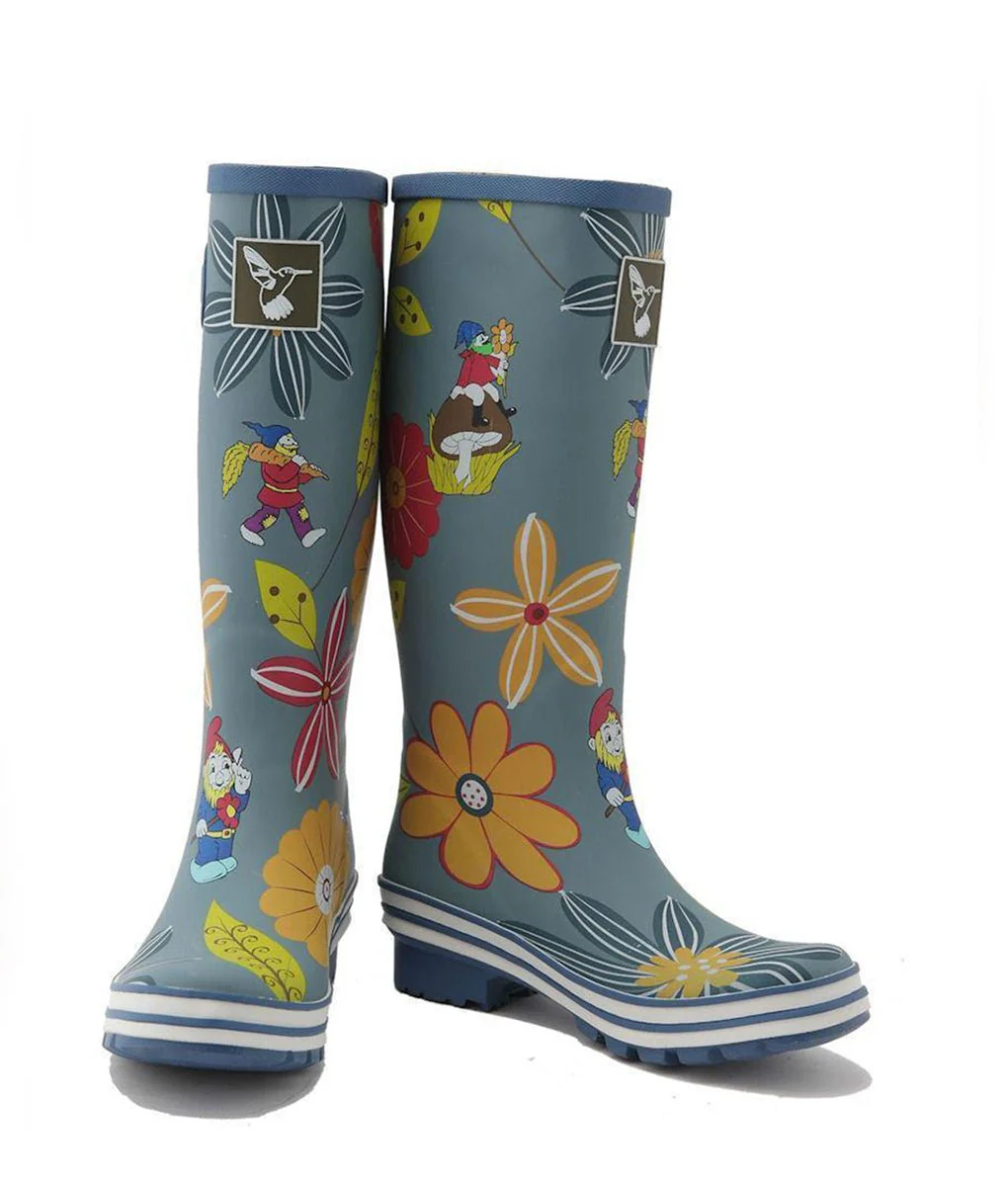 Evercreatures Natural Rubber Wellies - Dahalia - Image 3