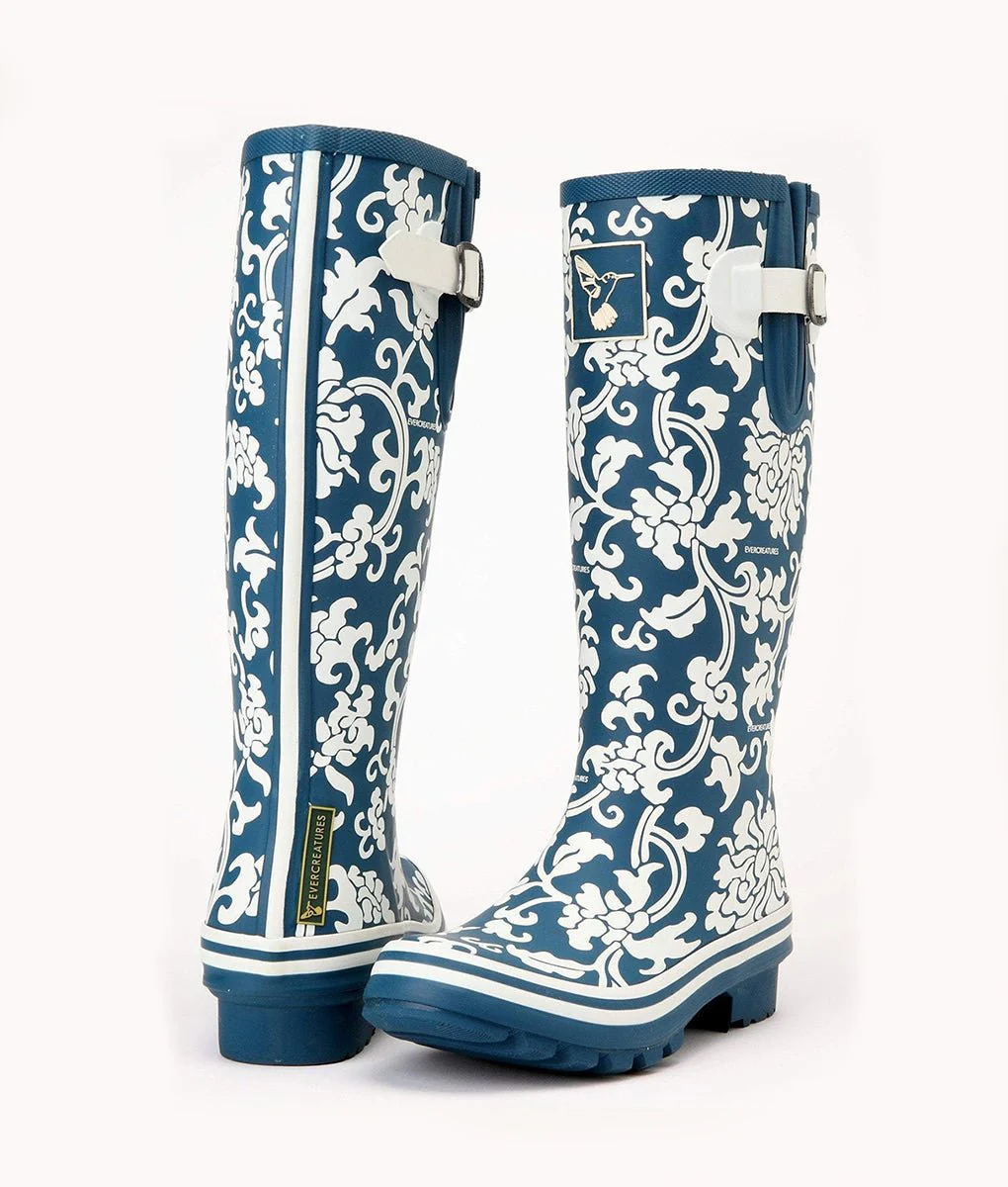 Evercreatures Wellies - Delft - UK 7 - Image 6