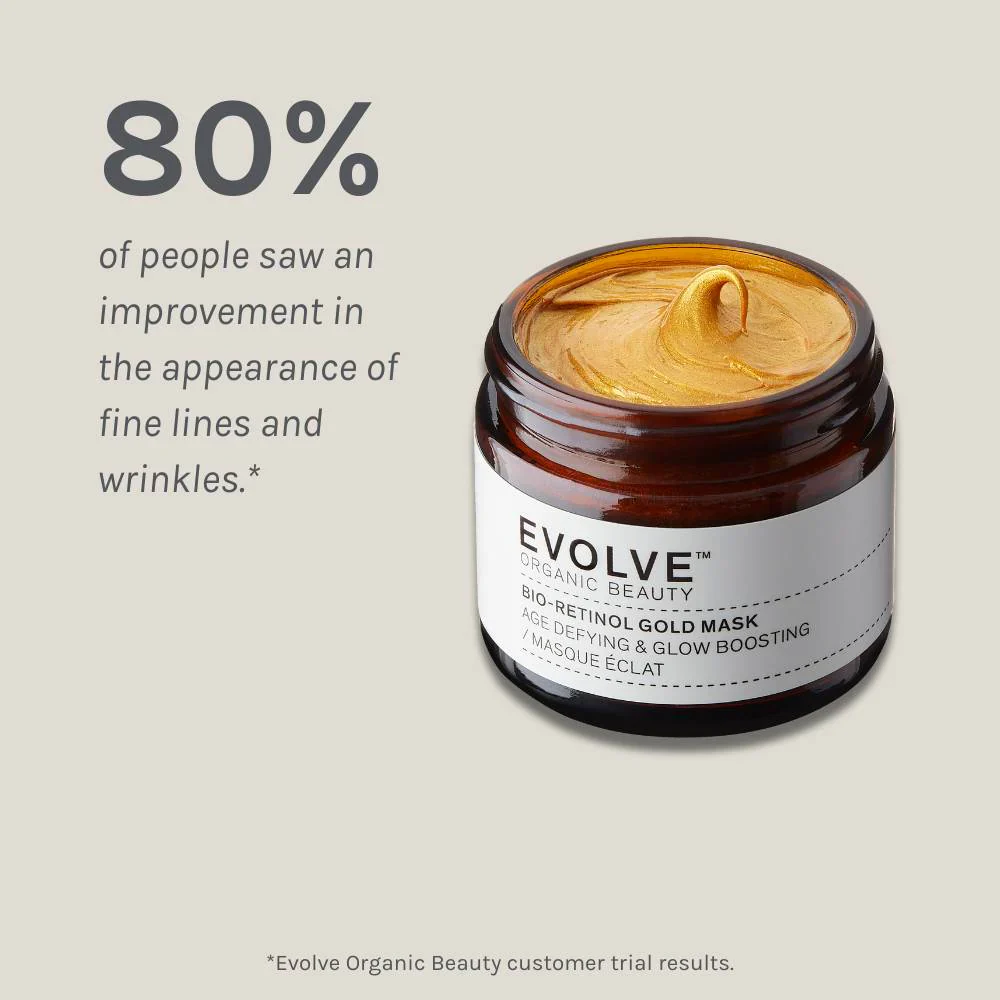 Evolve Beauty Bio-Retinol Gold Mask - Image 7