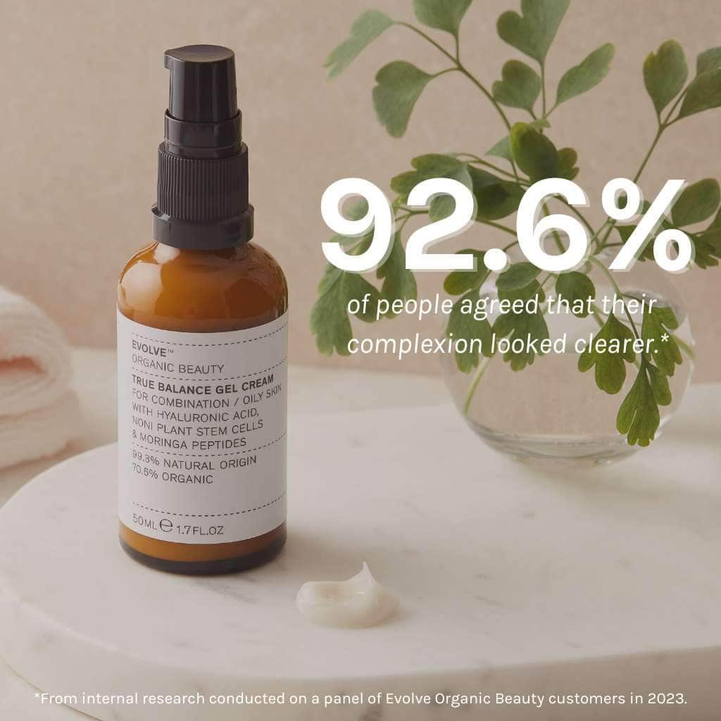 Evolve Beauty True Balance Gel Cream Moisturiser - Image 3