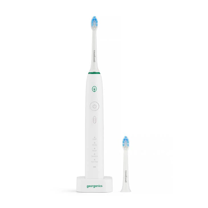 Georganics Sonic Eco Friendly Electric Toothbrush Set - 50000SPM - Image 7