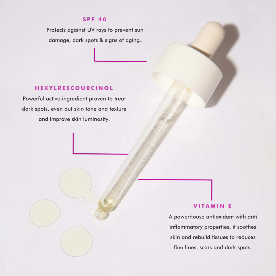 Hello Sunday the Glow Dark Spot Serum SPF40 with Hexylresorcinol - 30ml - Image 3