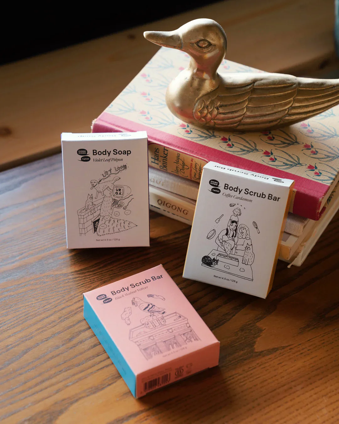 Meow Meow Tweet Body Scrub Bar - Image 4