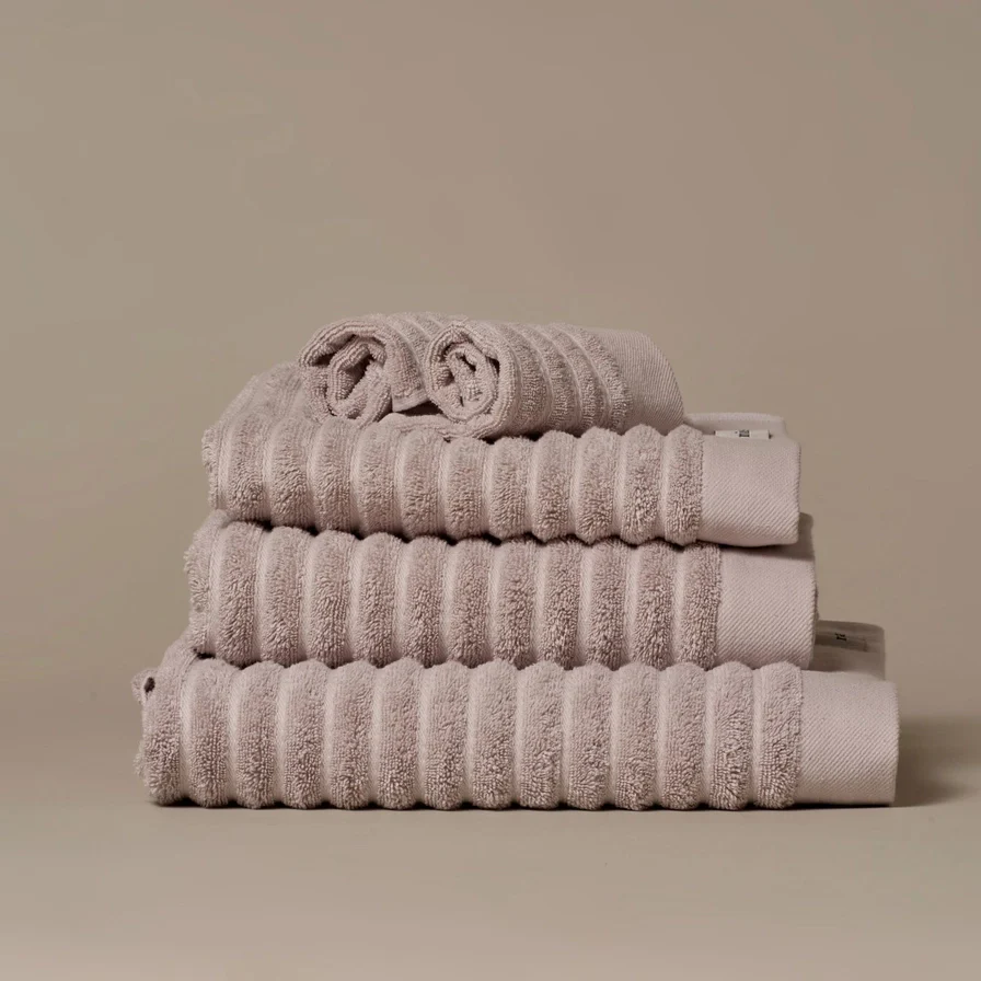 Misona Ribbed 100% GOTS Organic Cotton Face Cloth - x2 - Image 7