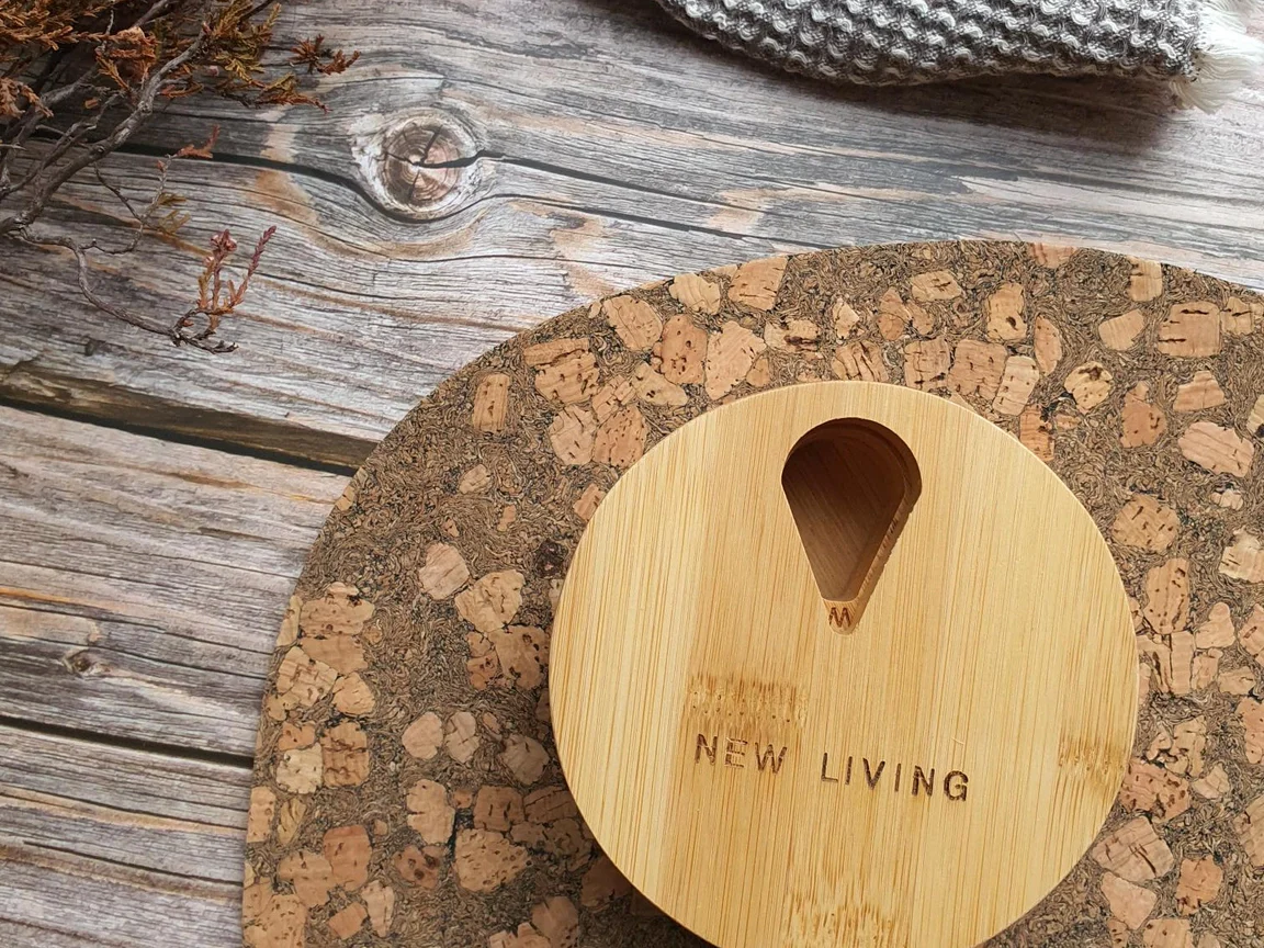 New Living Eco Bamboo Weekly Pill Box - Image 2