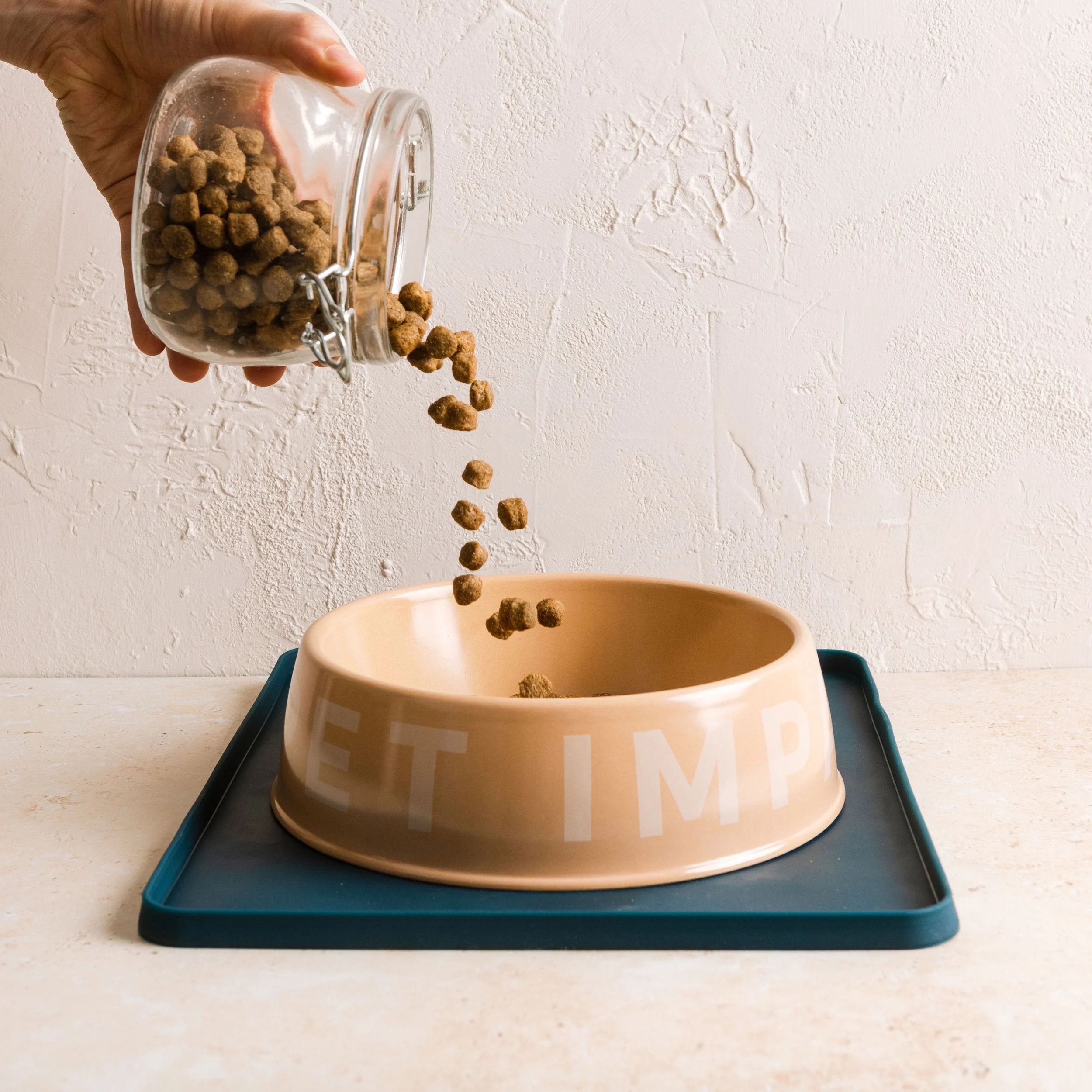 Pet Impact Bamboo Fibre Bowl & Base Mat - Image 10