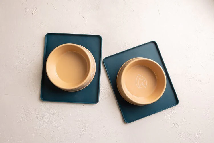 Pet Impact Bamboo Fibre Bowl & Base Mat - Image 4