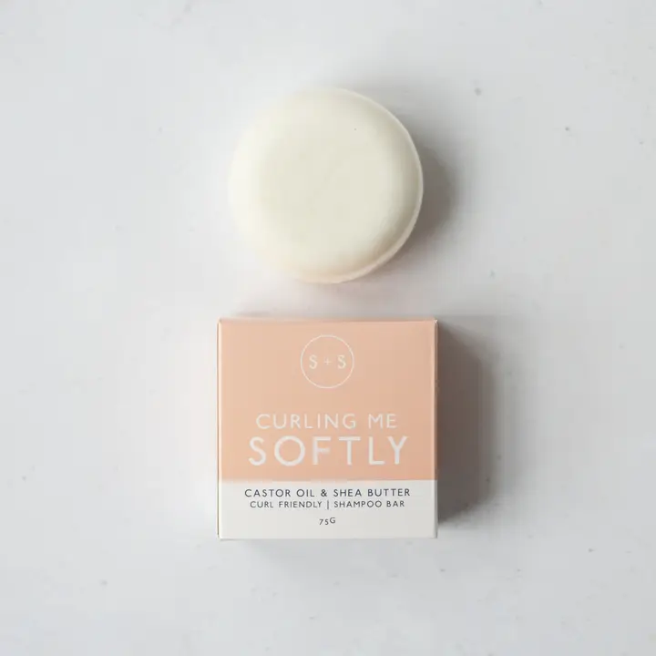 Salt + Steam Curling Me Softly Shampoo Bar 75g - For Curly Hair