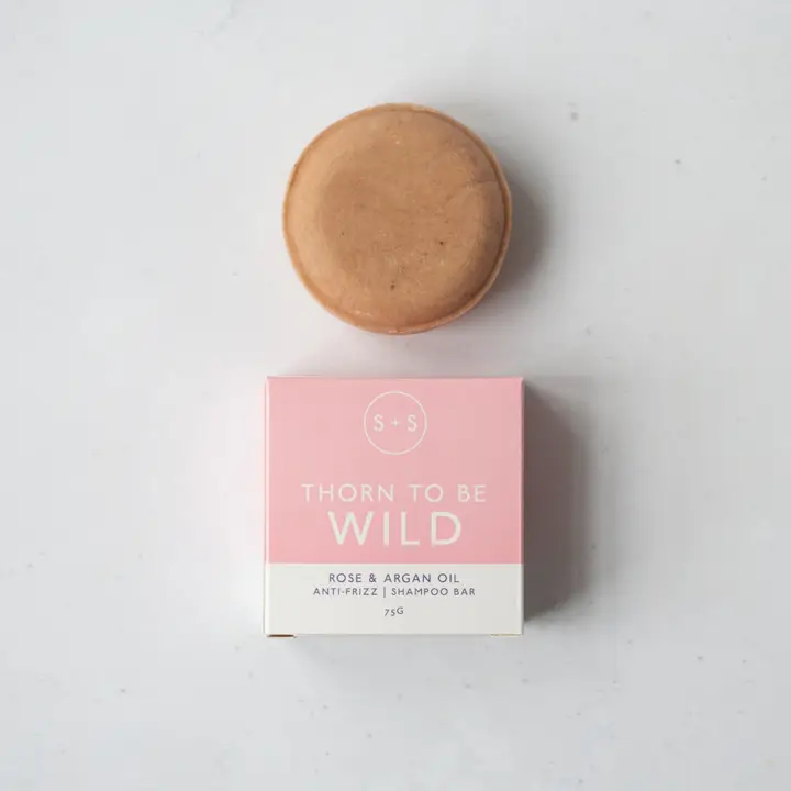 Salt + Steam Thorn To Be Wild Shampoo Bar 75g - For Frizzy Hair