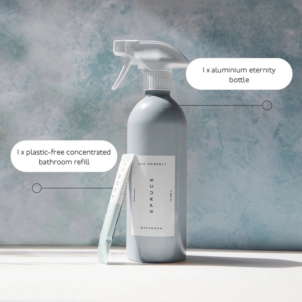 Spruce Refillable Bathroom Cleaner - Organic Eucalyptus Essential Oil - Image 4
