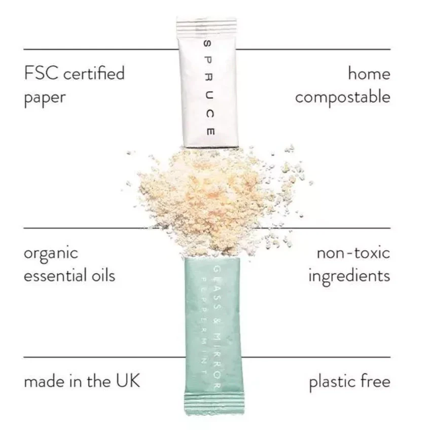 Spruce Refillable Glass & Mirror Cleaner - Organic Peppermint Essential Oil - Image 6