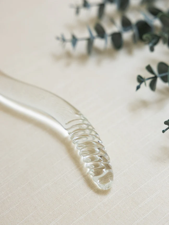 The Natural Love Company Tansy Wave - 10" Glass Dildo - Image 3