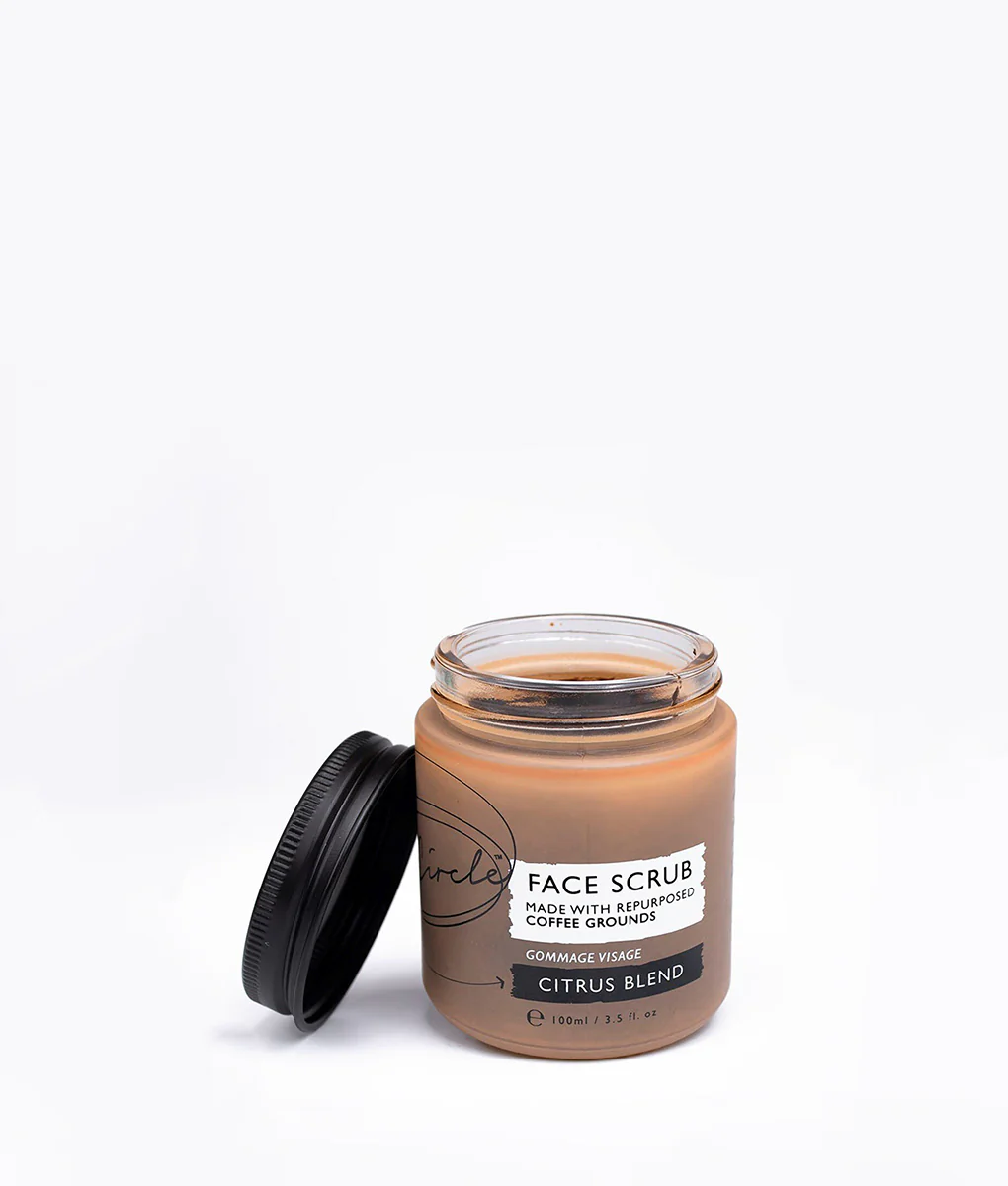 UpCircle Citrus Coffee Face Scrub for Dry Skin - Image 4