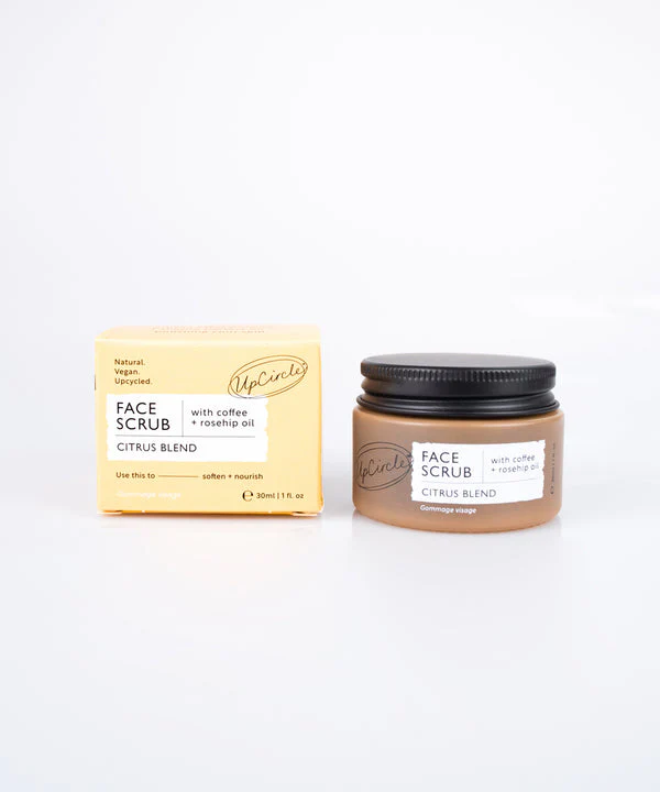 UpCircle Citrus Coffee Face Scrub for Dry Skin - Image 6