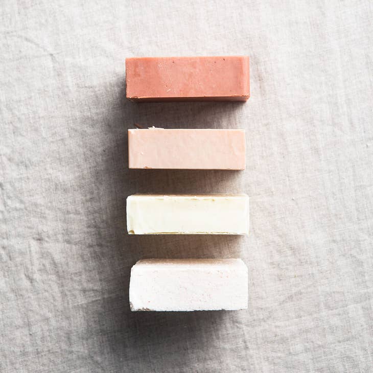 Wild Sage + Co Three Flowers & Australian Red Clay Soap Bar - 100g - Image 3
