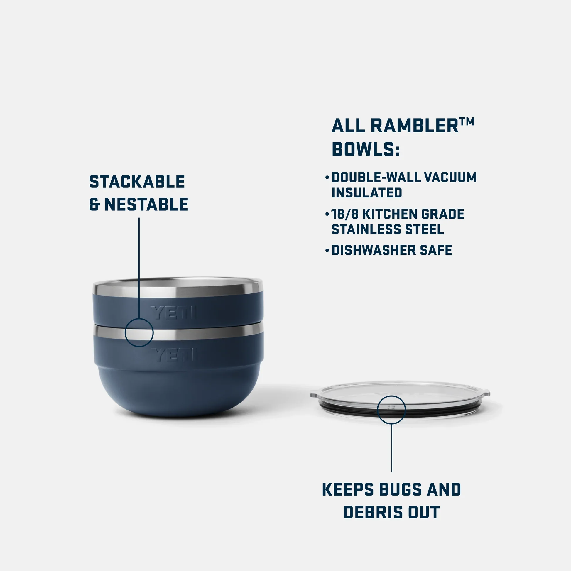 YETI RAMBLER Insulated Bowl - Image 10