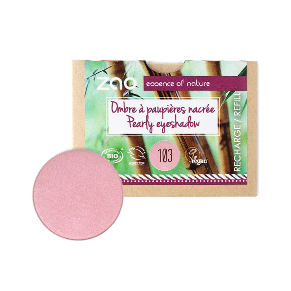 Zao Bright Pearly Eyeshadow - Refilll - Image 3