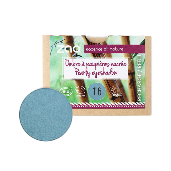 Zao Bright Pearly Eyeshadow - Refilll - Image 9